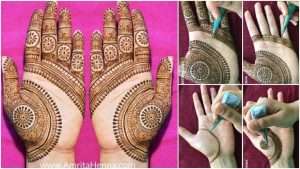Latest beautiful mehendi design