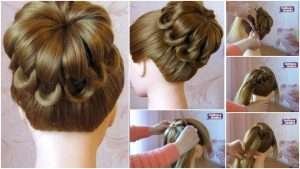 Braid hair style knots