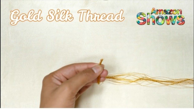 Silk Thread Earrings