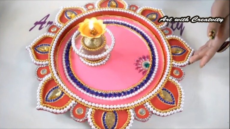 Decorated Thali