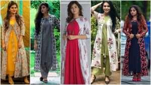 Different types of jacket salwar suits for serious fashion lovers