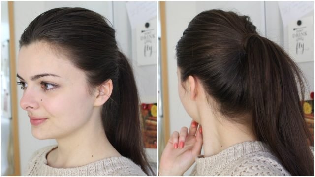 Easy ponytails
