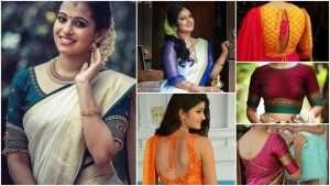 Types of saree blouse designs for every woman in 2018