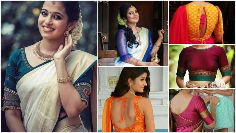 Types of saree blouse designs for every woman in 2018