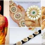 Bridal Hair Accessories Using Pearls