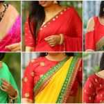 Heavy Blouse with Plain Saree: ... Zari Cut Work on a Beige Blouse: ... Captivating Heavy Embellished Blouse: ... A Backless Strapped Style Blouse: ... Jacket as a Fashion Blouse: ... Short Jacket Sleeve Blouse Pattern: ... Designer Red Long Blouse: ... Back Bow Pattern Blouse:
