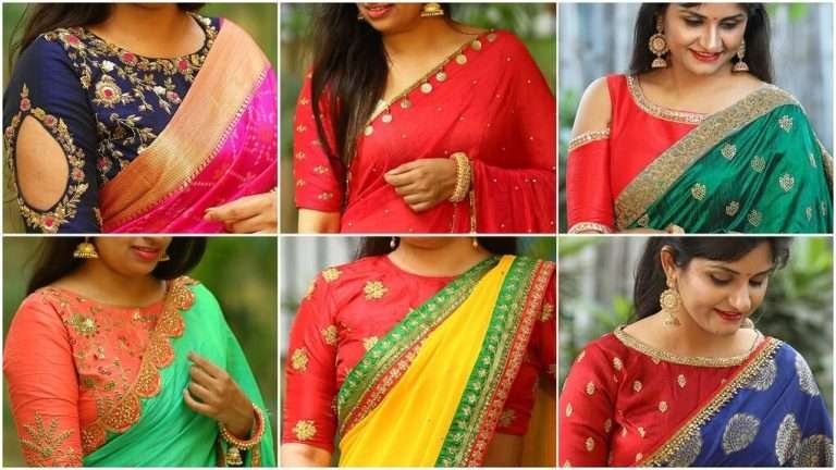 Latest party wear blouse designs