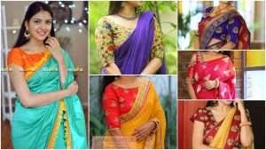 Blouse models for sarees