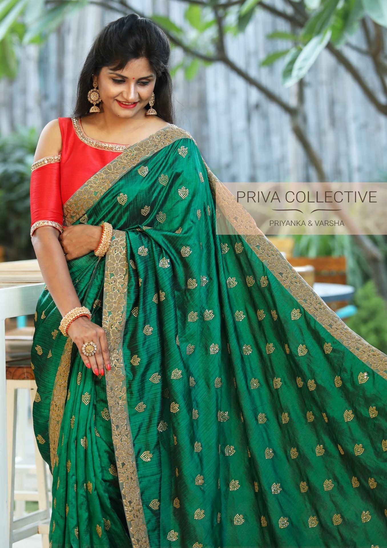 party wear blouse designs for silk sarees