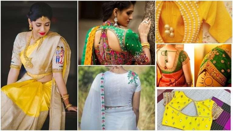 Elegant top best designer blouse designs for sarees