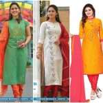 embroidery kurtis collection