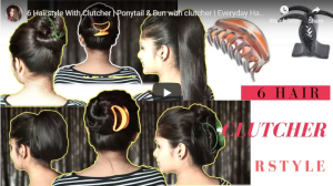 6 Hairstyle with clutcher