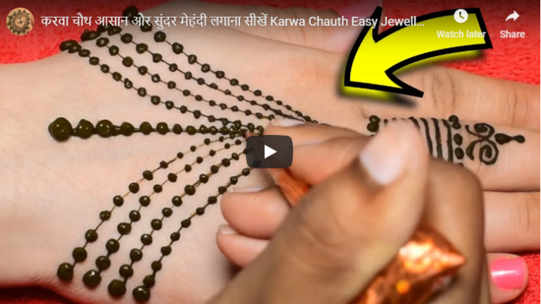 mehndi design 2018 video