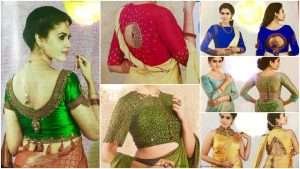 Stylish saree blouse and lehenga blouse designs