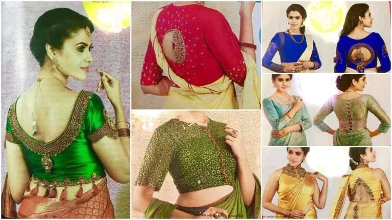 Stylish saree blouse and lehenga blouse designs
