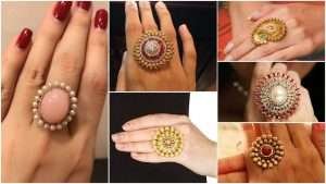 Big size gold finger rings designs