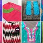 stylish neck designs for kurtis 2 1