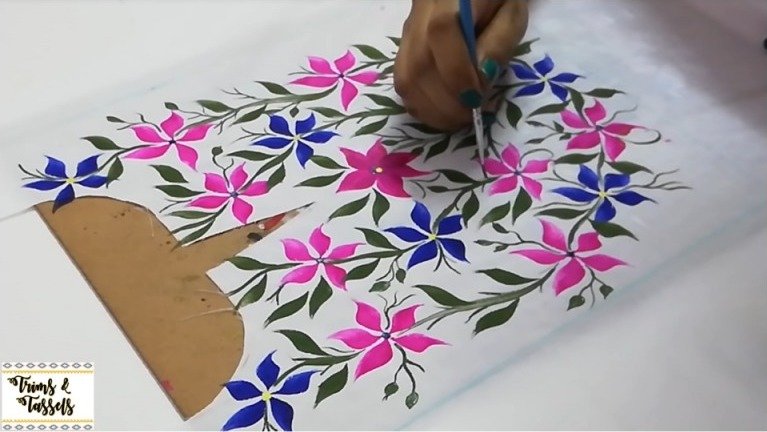 Fabric Painting Designs