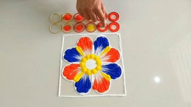 Simple and Tricky Rangoli