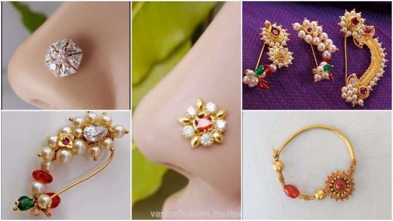 Top 20 traditional ring pattern nose pin nose stud designs