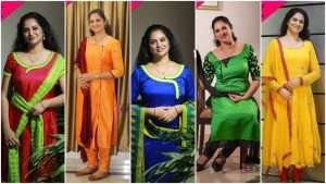 Customised kurti design from teni design