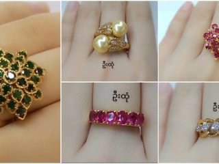 gold rings collection
