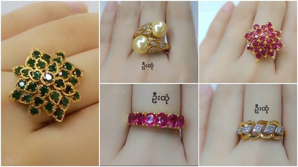gold rings collection