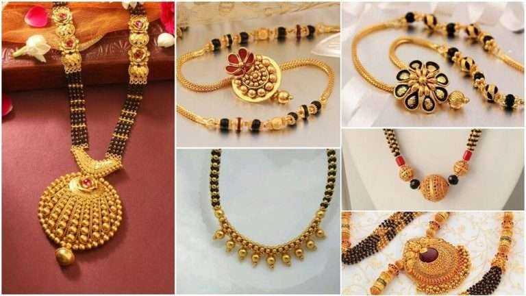 Latest gold mangalsutra designs