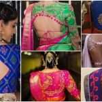designer blouse back designs