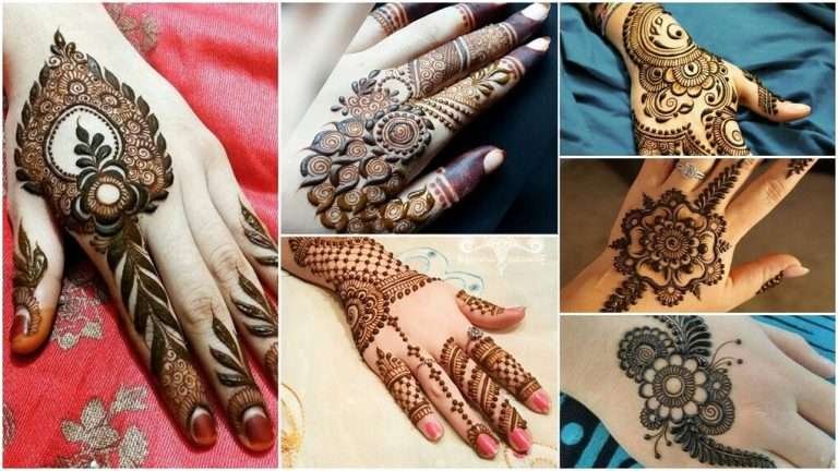 modern arabic mehndi designs