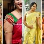 saree blouse sleeve designs