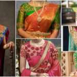 silk saree blouse designs