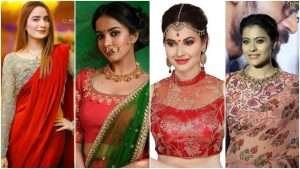 Impressive blouse designs to flaunt this new year 2019