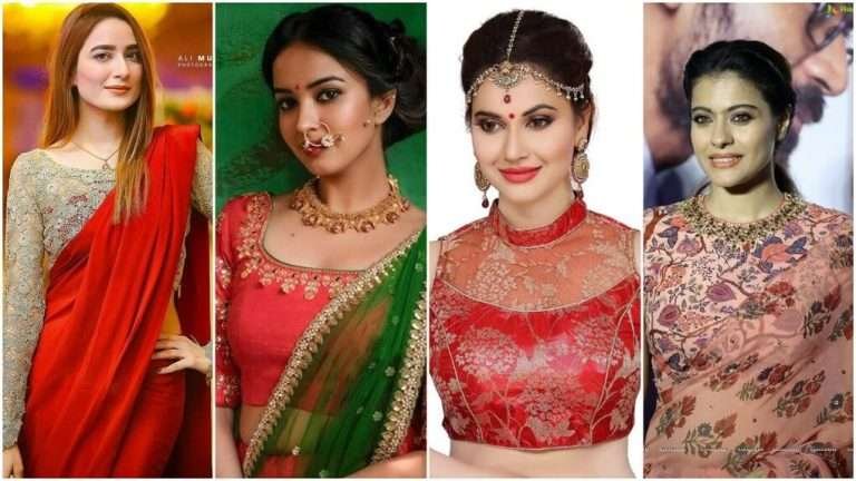 Impressive blouse designs to flaunt this new year 2019