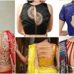 blouse front neck designs