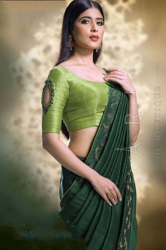 saree blouse sleeves