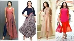 Latest indo western style kurti designs