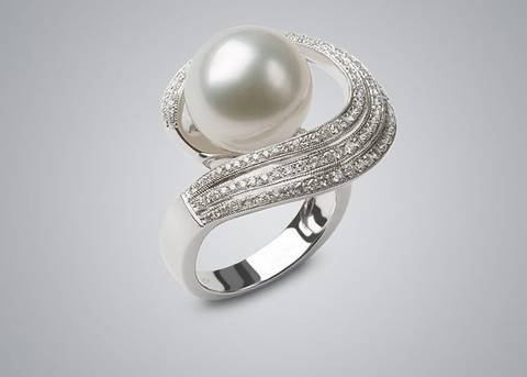 Beautiful pearl wedding ring designs - Simple Craft Ideas
