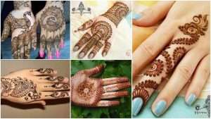 Trendy punjabi mehndi designs