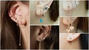New stylish simple earrings designs