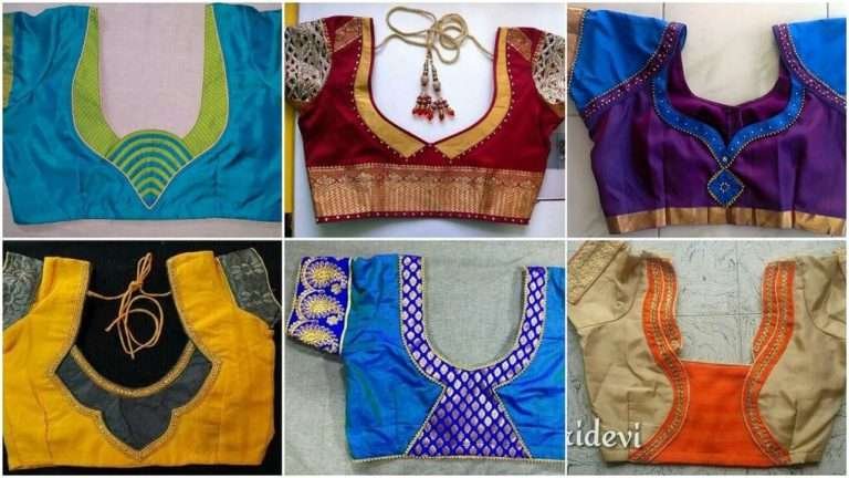 60 Easy and simple blouse design to try