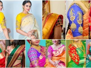 Traditional blouse designs patterns
