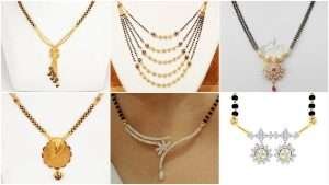 Latest light weight gold mangalsutra designs