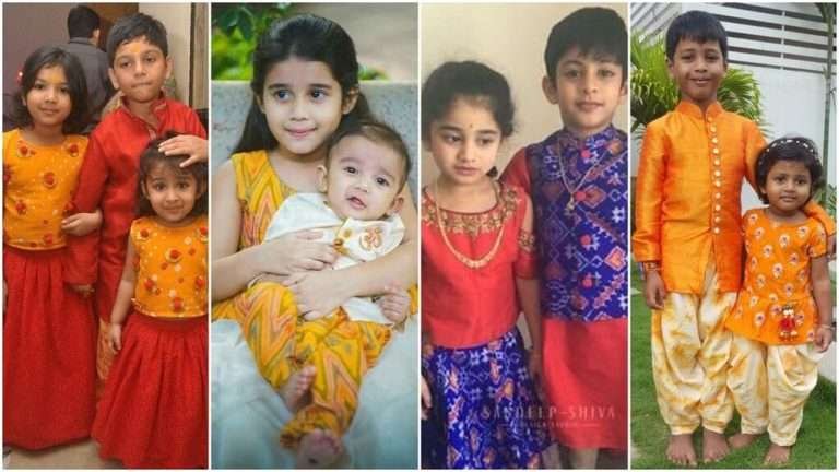 Matching brother and sister outfits