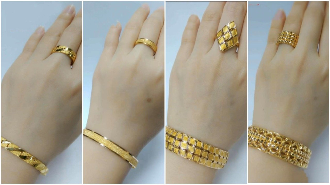 Latest Gold Bracelet And Ring Designs Simple Craft Ideas