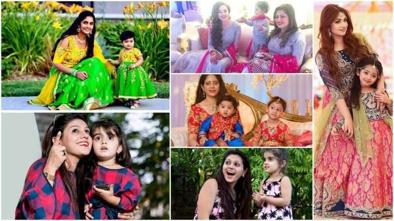 30 mom and daughter dress design images