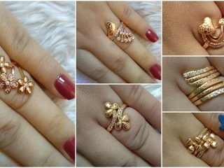 gold plated rings collections