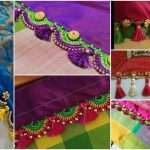 silk saree kuchu design