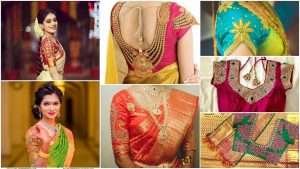 Latest maggam work blouse designs