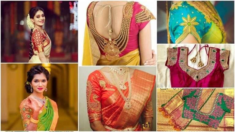Latest maggam work blouse designs